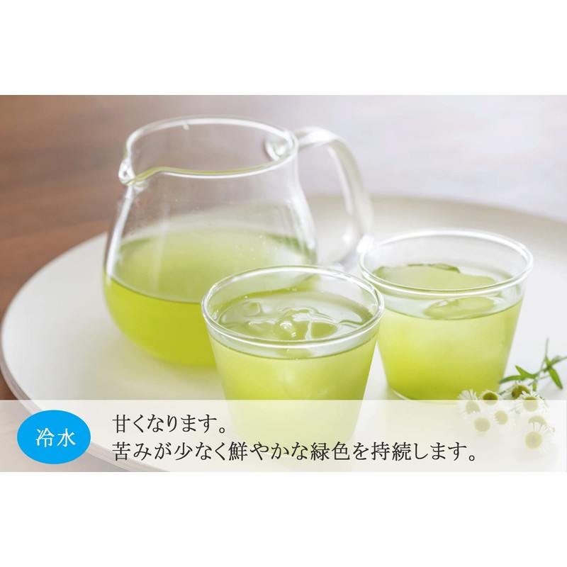 Shizuoka Cha Ichiban Green Tea Bag with Matcha, Suitable for