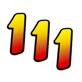 Auto Dealer Supplies Pricing Numbers, Vinyl Number Decals, Windshield Pricing Stickers, 3 Dozen Numbers, Car Lot Pricing Numbers (1)