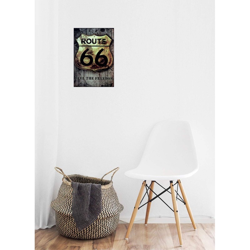 Tin Sign 20 x 30 cm Domed Wer hier klaut