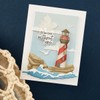 Spellbinders STN-088 Uncharted Waters Stencil from The Fair Winds Collection