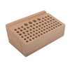 Leather Craft Tool Holder 76 Holes Durable Beech Diverse Sizes