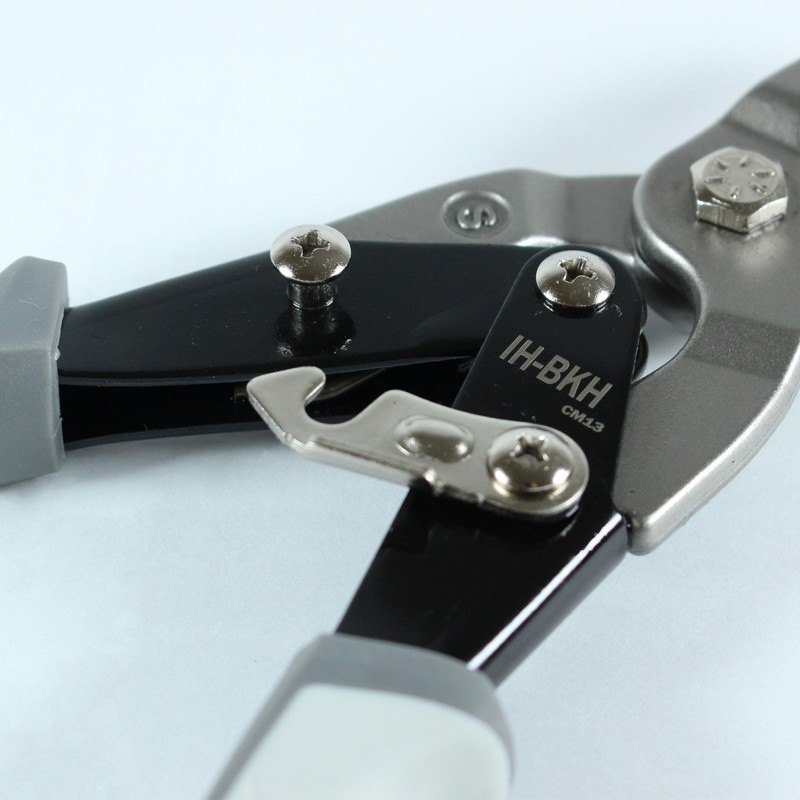 Bigman IH-BKH Double Power Metal Cutting Scissors, Straight, 9.8 inches