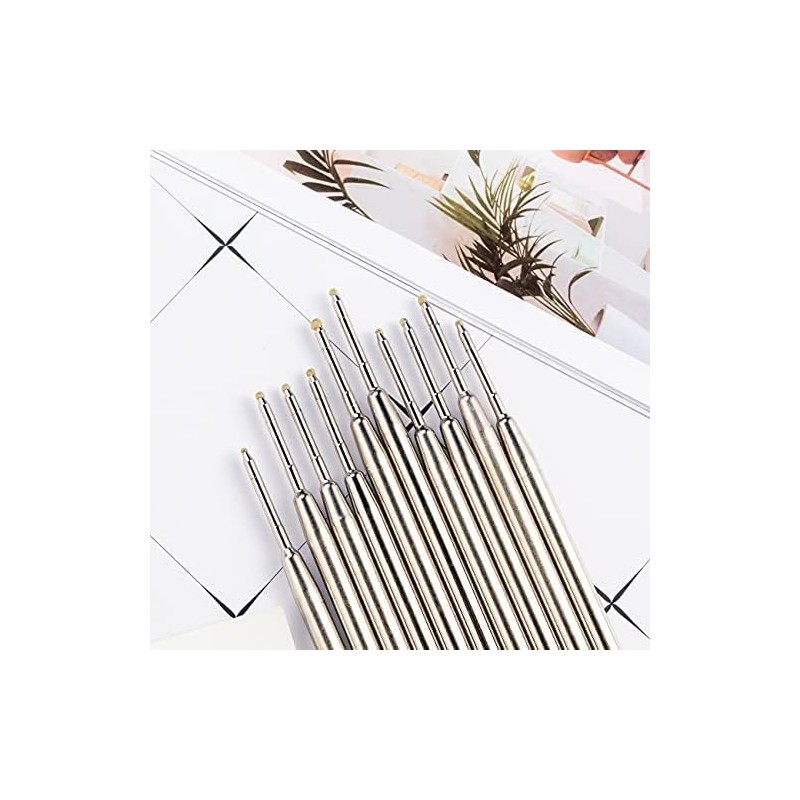 20 Pack - TikiPen Black Parker Compatible Ballpoint Pen Refills.