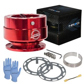 [Japanese Installation Guide / Additional Wiring Cables / Gloves Included] NRG Quick Release Kit Gen 2.0 SRK-200 Quick Release Steering Boss Detachable Car Custom Anti-theft Prevention Car Customized