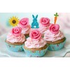 AVMBC Easter Cupcake Toppers Bunny Cupcake Toppers Carrot Cupcake Toppers