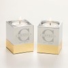 Personalization Universe Lavish Last Name Set of 2 Engraved Silver