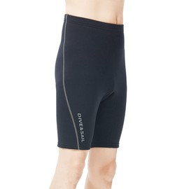 Wetsuit Shorts Pants Men 1.5mm Neoprene Shorts for Swimming Surfing Snorkeling Diving L Size