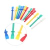 DIYEAH Set of 15 Palette Sticks, Glue Brush, Leather Glue