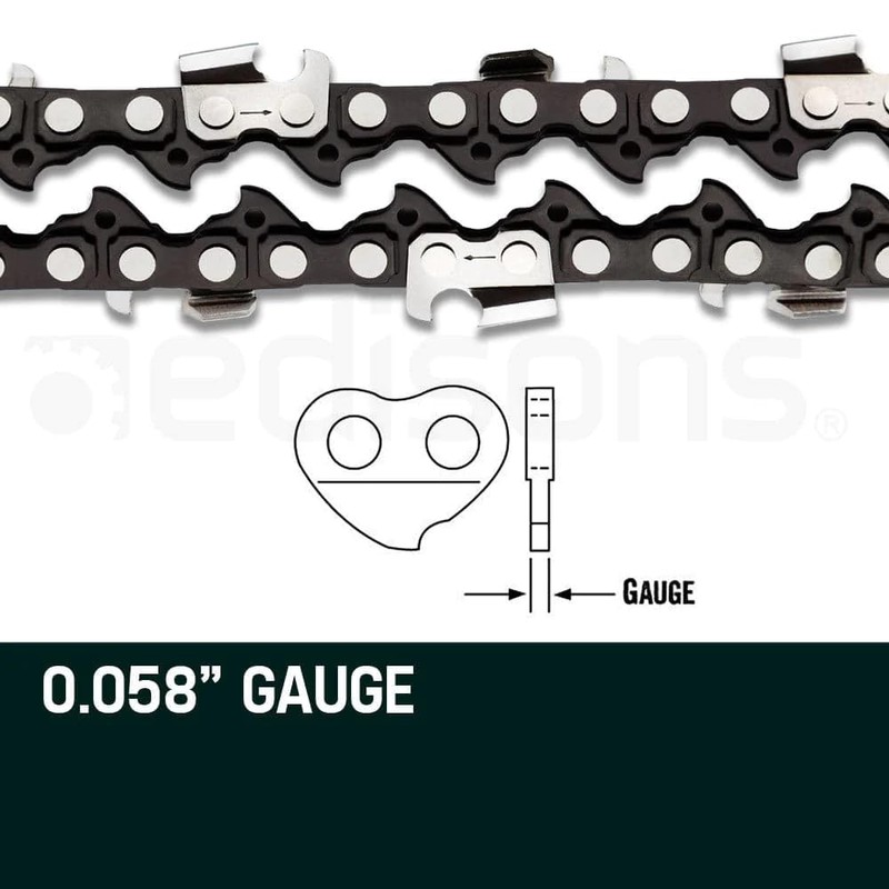 Baumr-AG Tru-Sharp 0.325 Inch Pitch Chainsaw Chain for 22 Inch