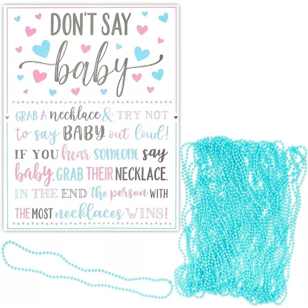 Sparkle and Bash Baby Shower Game Boy Games, (Dont Say