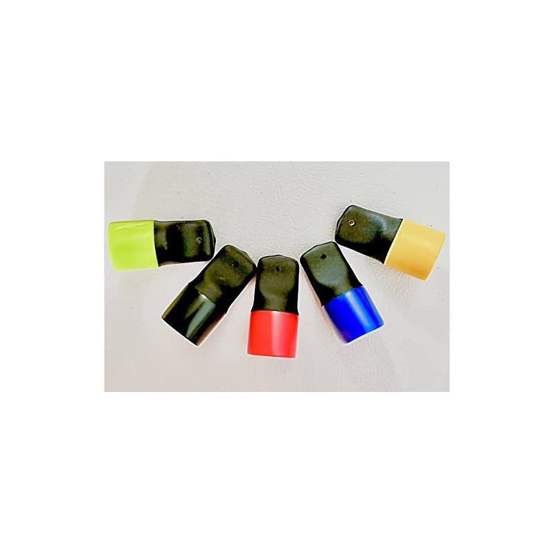 EZ Tank Cap Scuba Tank Valve Cover Yellow 2 Pack