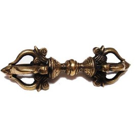 Gold 剛 杵 ヴxazyura ヴxazira Tibetan Buddhism Law Hardware Temple Category: Buddhist Ritual Implements 手道具 Japanese 杵