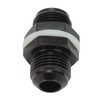 Fuel Cell Bulkhead Fitting with PTFE Washer Black Anodized 6061‑T6