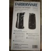 Farberware One-Touch Electric Can Opener w/knife Sharpener & Cord Storage