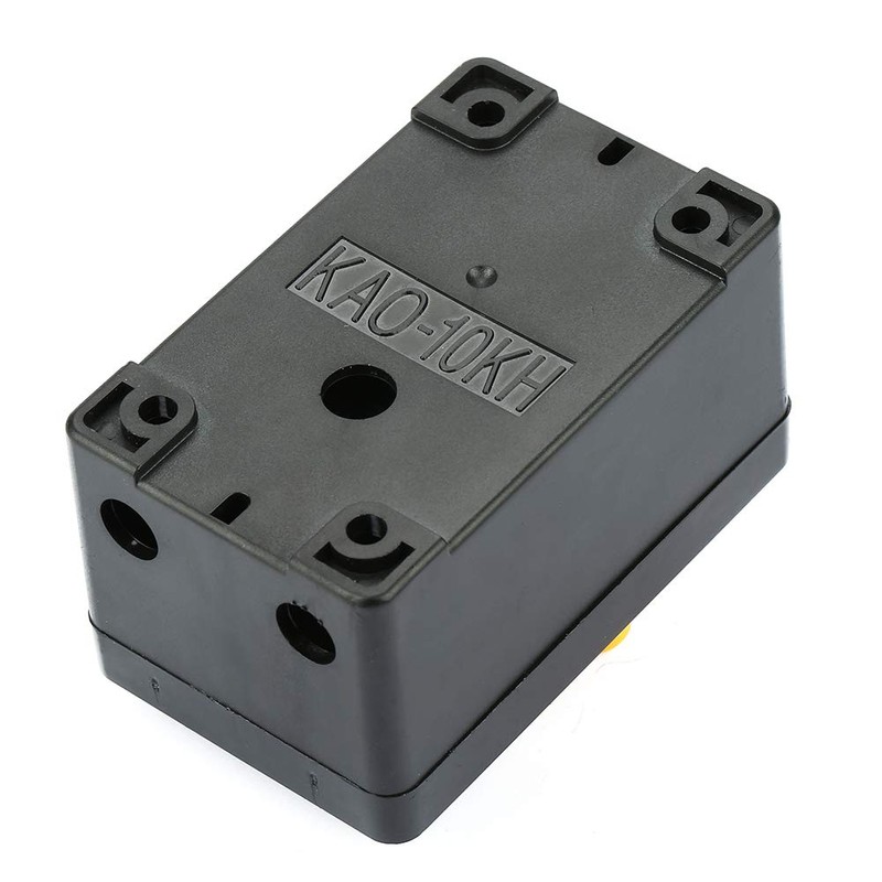Botón pulsador, AC220V / 380V 10A Interruptor de botón de