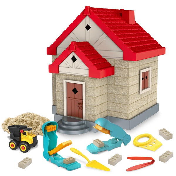 SIGHTEEDA Sand Play Set Building Kit for Kids 3-8 –