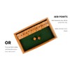 Shut The Box 2-6 Players Dice Game Wooden Board Games