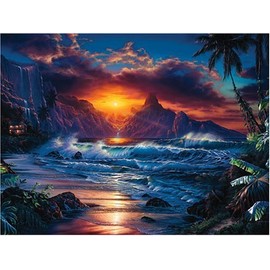 Ravensburger 14913 – Sunset Beach – 500 Pieces – Star Line Puzzle