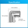 ODYSUNRAL Heavy Duty Boat Handrail Fitting, 2-Way 90 Degree Elbow