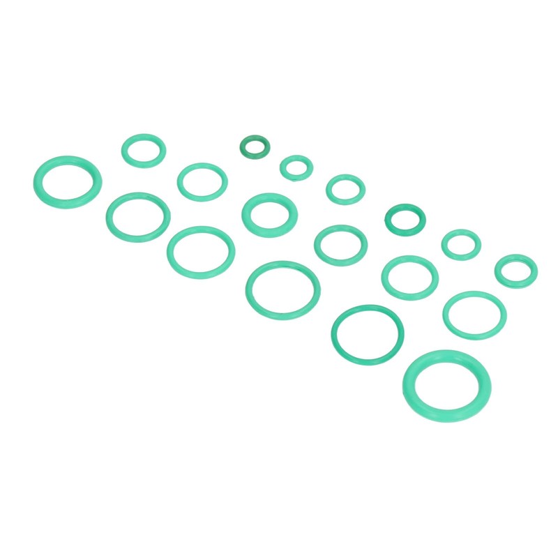 270Pcs Green O Ring Kit, Sealing O Ring Assorted Kit,