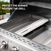 Universal Adjustable Grill Heat Plate Shield & Heat Tent for