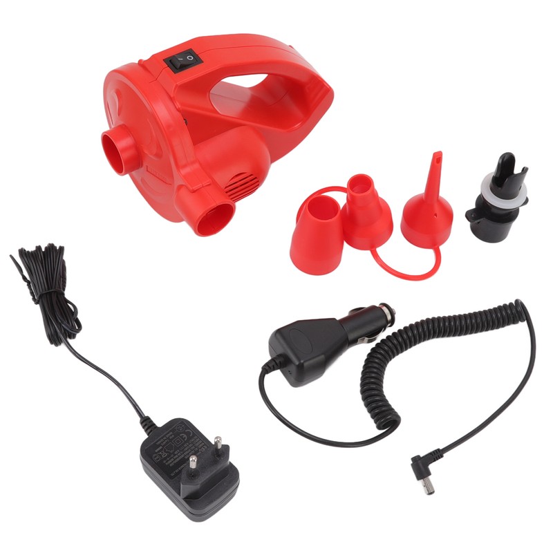 Electric Air Pump ABS Engineering Plastic Compact Inflator For Inflatable
