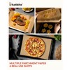 Katbite Unbleached Parchment Paper Baking Sheets, 120Pcs 12x16 Inch Precut