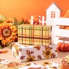 RUSPEPA Fall Wrapping Paper Sheets, Autumn Pumpkin, Sunflower, Leaves and