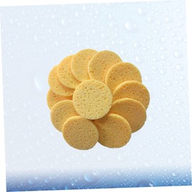 FOMIYES Makeup Remover Pads Face Cleaning Puff 20pcs Skin-friendly Cotton Pads Makeup Sponge Round 65x8mm