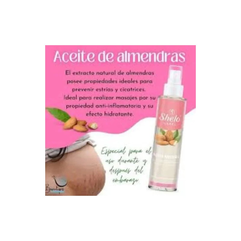 Aceite De Almendras Ideal Para Estrías Ideal En Embarazo 3pz