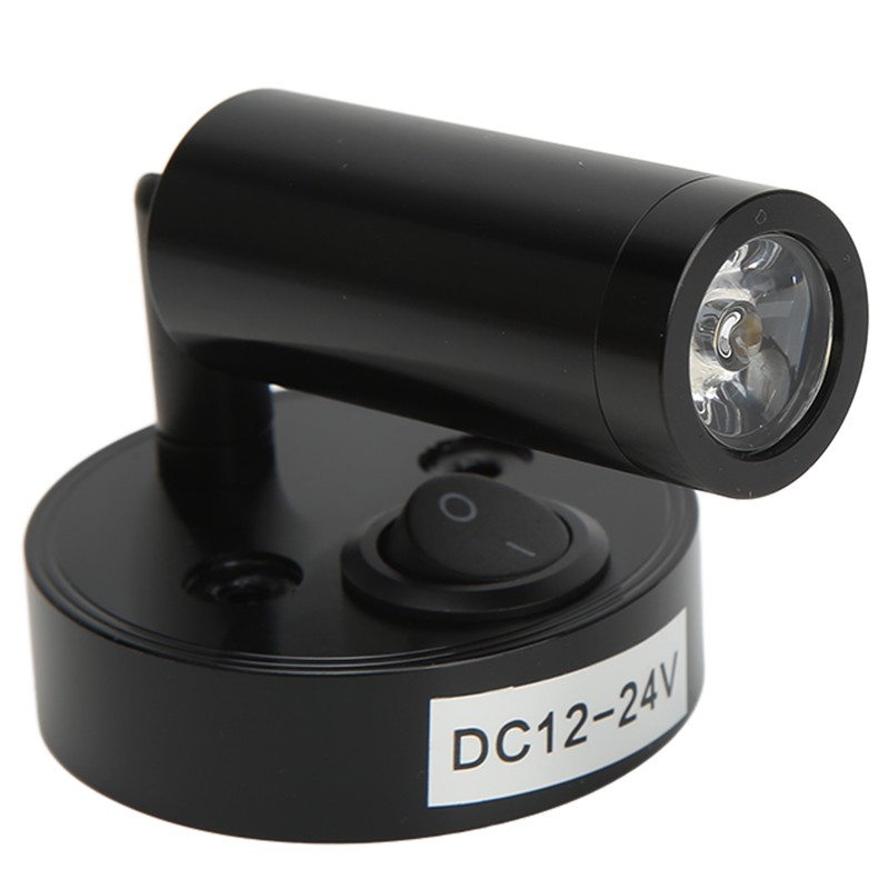 RV Bedside Reading Light Rotatable Wall Mount LED Spot Reading