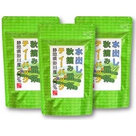 Cold Brew Bancha Tea Bag (Autumn-Picked Bancha), 0.4 oz (10 g), 3 Bags, 100% Produced in Kakegawa, Shizuoka Prefecture