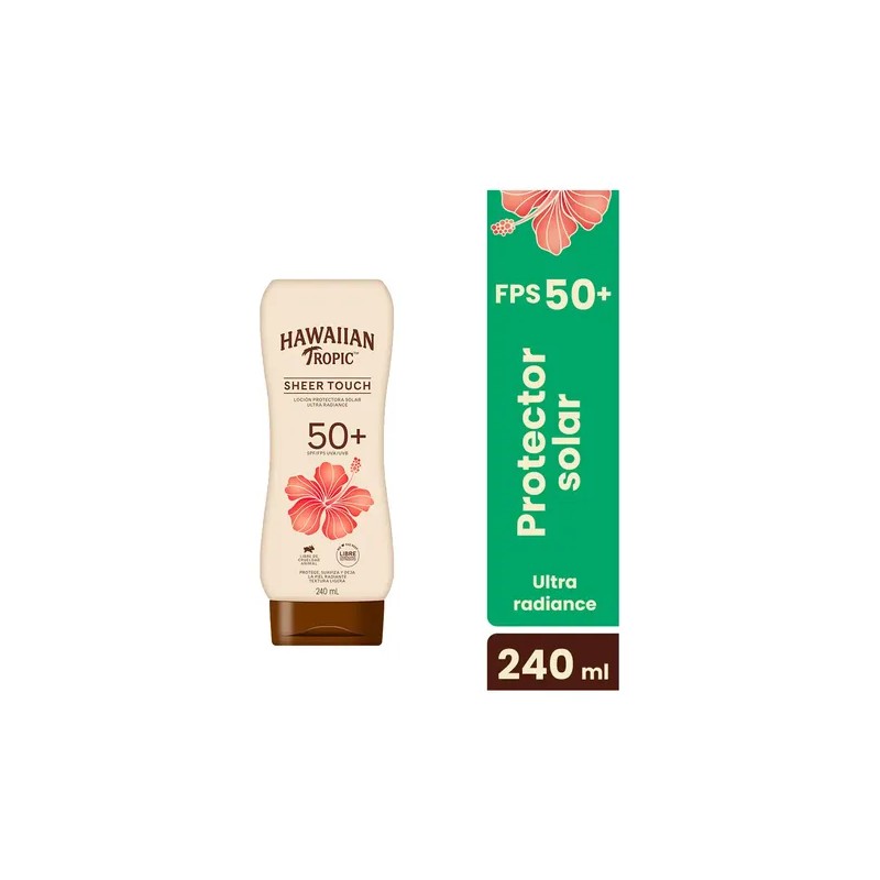 Protector Solar Hawaiian Tropic Sheer Touch FPS 50 Sunscreen SPF