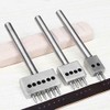 POWERTOOL Hole Punch Tools, 1PC Stitching Punching Diamond 4 Prong