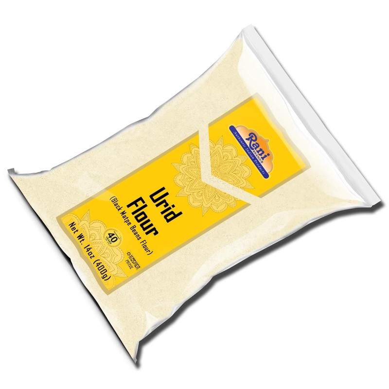 Rani Urid/Urad Flour (Black Matpe Beans Flour) 14oz (400g) ~