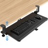 TVON Keyboard Tray Under Desk Pull Out with C Clamp
