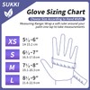 SUKKI Nitrile Disposable Gloves 5Mil,100 Pcs Heavy-Duty Exam Gloves, Latex-Free