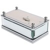 Glass Mirror Music Box Musical Jewelry Storage Case for Girlfriend