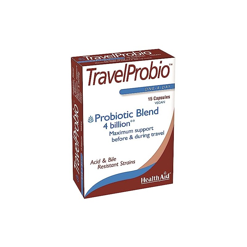HealthAid Travel Probio Vegi Capsule Pack of 15