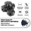 Rheedal 4Pcs 107.1mm/4.22Inch Center Caps for OEM Can-Am Wheel Rim