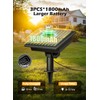 Brightown 108FT Solar String Lights Outdoor Waterproof with Remote, 50+2