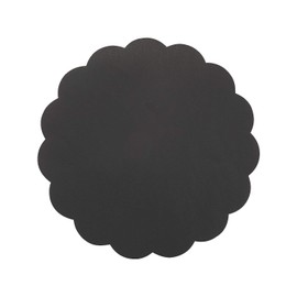 Fun Express 10" Chalkboard Serving Paper – Ideal for Food Displays Buffets and Custom Party Decor – Writeable with Chalk or Markers – Perfect for Themed Events Weddings and More – Black – 24 Pieces