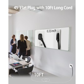 HOPOW HOPOW Dual Layer Desk Clamp Power Strip, Desktop Edge Mount Charging Station with 13 Outlets 4 USB Ports (2 USB C), Under Desk Surge Protector(1700 Joules), 10 Ft Extension Cord for Office Home