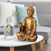 Zen Light SBM4 Bodhi Statue, Gold, 14 cm Height