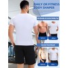 MISS MOLY Compression Shirts For Men Tummy Control Gynomastica Slimming