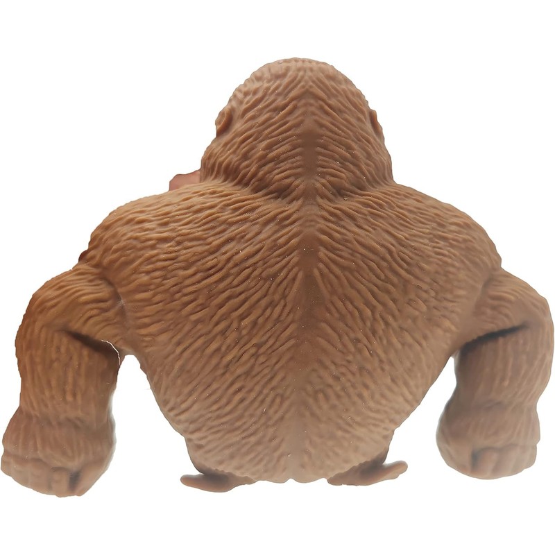 TikTok Monkey - Funny Brown Gorilla Stress Relief Toy, Squeeze