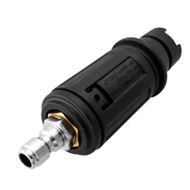 Bestgle Adjustable Pressure Washer Nozzle, 1/4 Inch Quick Plug Connect Rotating 0° to Angle Fan-Shaped Washer Nozzle Sprayer Tips, 3000 PSI, M14 x 1.5