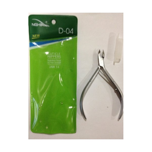 Nghia Stainless Steel Cuticle Nipper C-05 (Previously D-04) Jaw 14