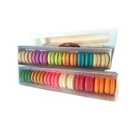 Macaron Bites Cookies Gift Box - 24 Pack