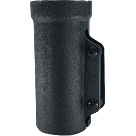 Zero9 Holsters Model 4044 Flashlight Case/Bezel Up 1 Black Tek Lok